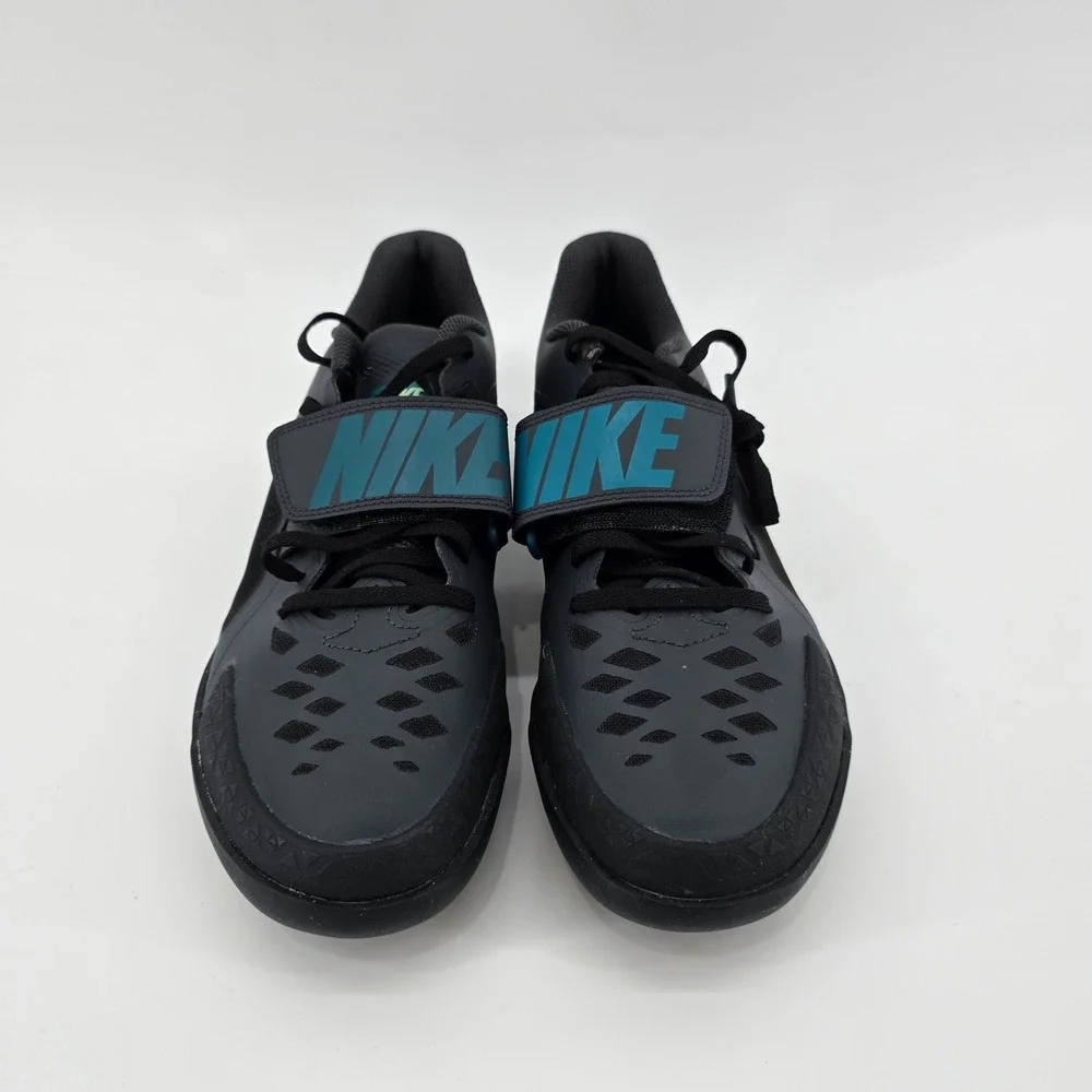 Nike Zoom Rival SD 2 Throwing Shoes Mens Track Field Black Teal Size 8 NWOT